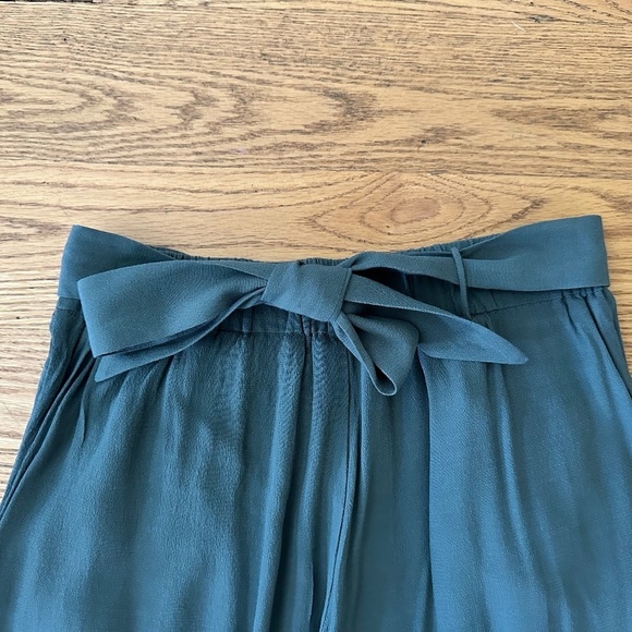 Aritzia Wilfred High-Waist Wide-Leg Ankle Linen-Blend Pant (Size XS) - Picture 5 of 9